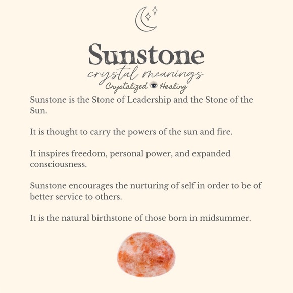 Sunstone Crystal Cubes - Picture 3 of 4